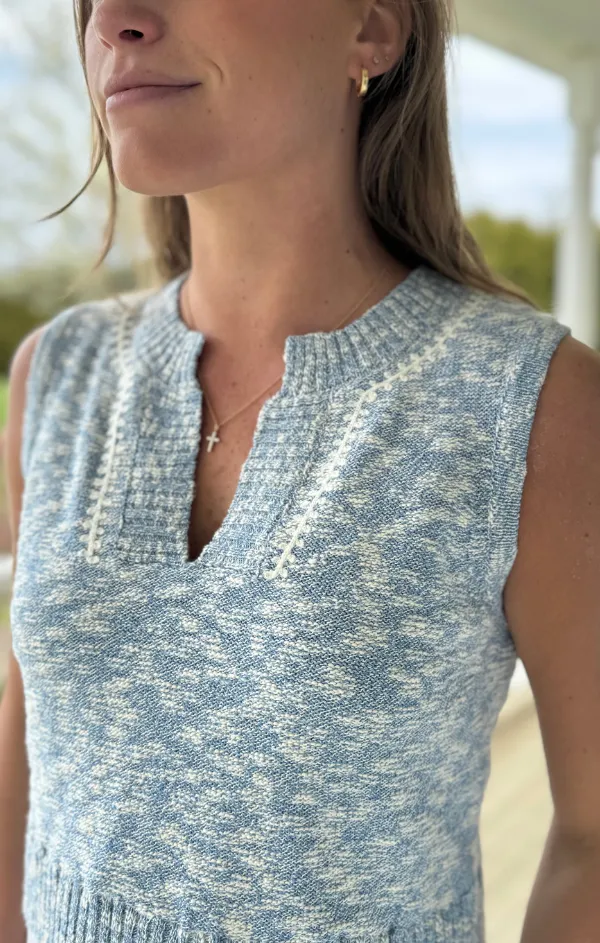 UVProtective Layer Quick Dressing Sleeveless Twofer