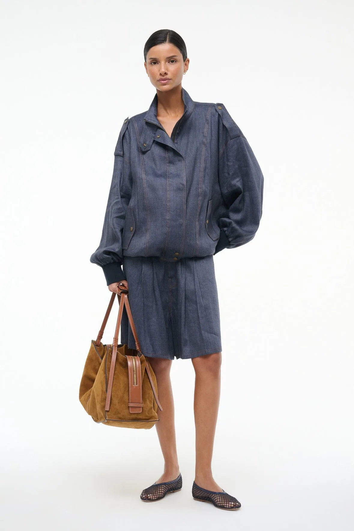 Lightweight Waterproof Jacket SIMONE JACKET | CHAMBRAY