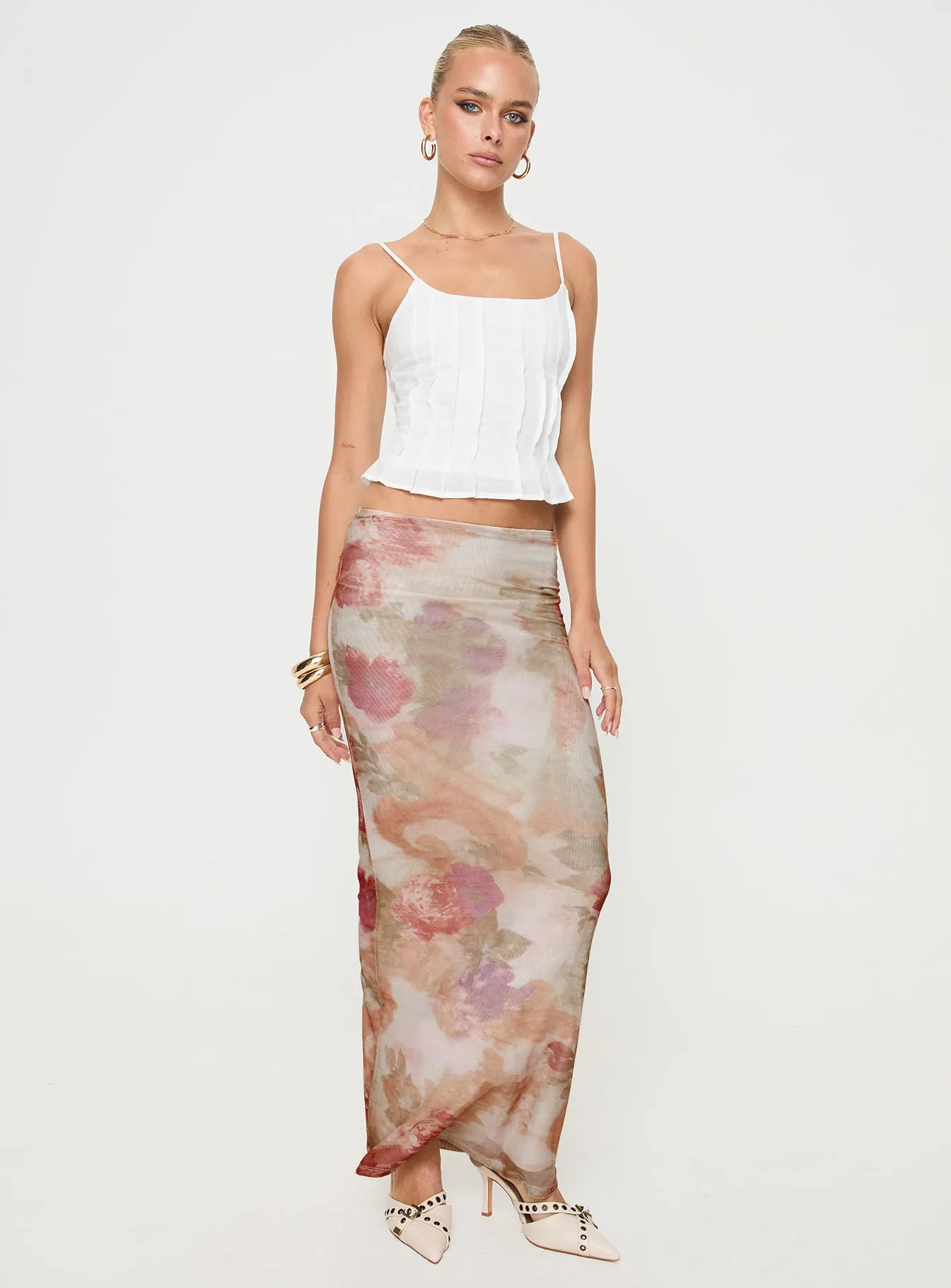 Connections Maxi Skirt Multi Reimagined Classic mix and match