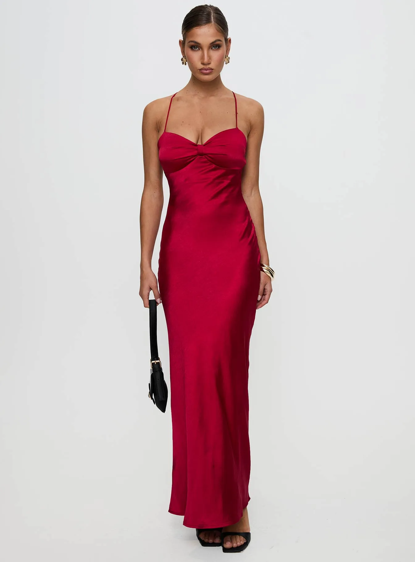 Shore Time Kristelle Maxi Dress Red