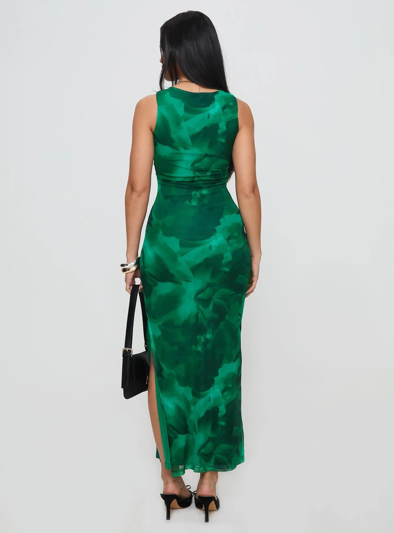 Martel Maxi Dress Green garden party