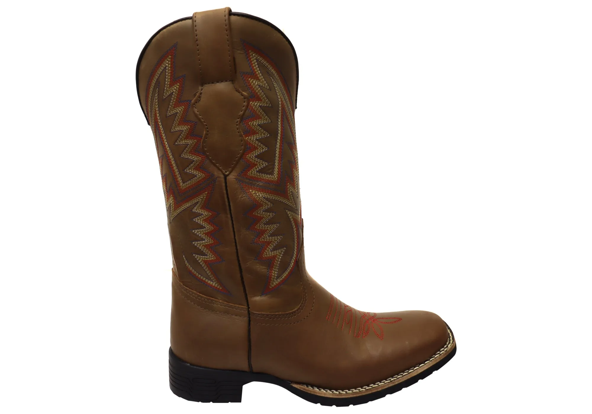 Quick Drying Stylish Explorer D Milton Caroline Womens Comfortable Leather Western Cowboy Boots