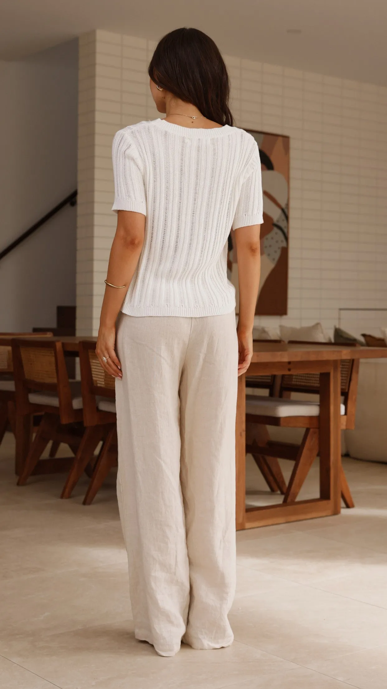 OekoTex Certified Home Comforted Darlene T-Shirt - White