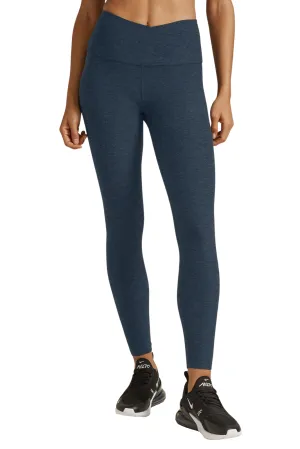 Spacedye At Your Leisure Midi Legging, Nocturnal Heather Abrasion resistant