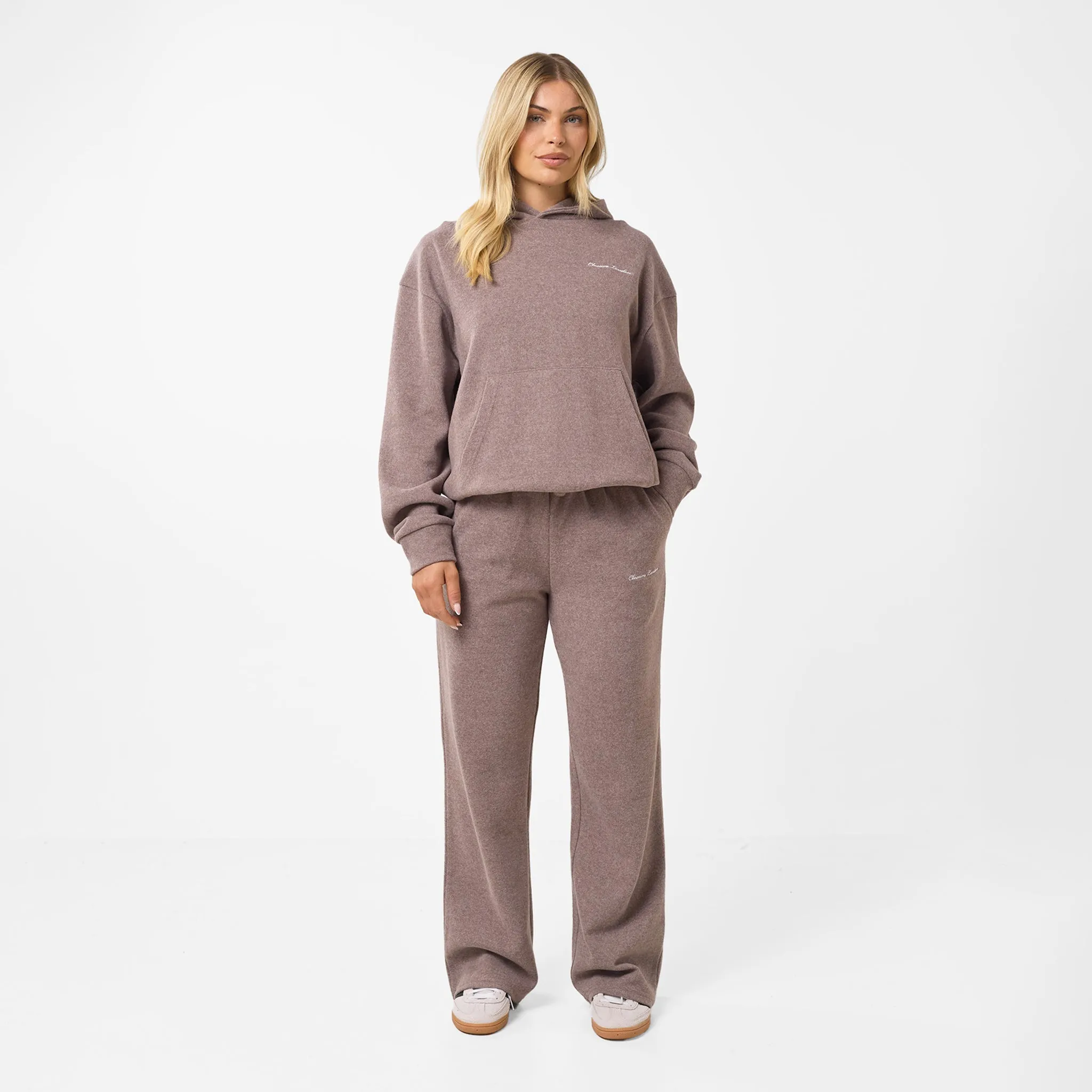 Flexible Fit Bold Fashion 2-Pack Soft Knit Tracksuit | Brown/Oatmeal