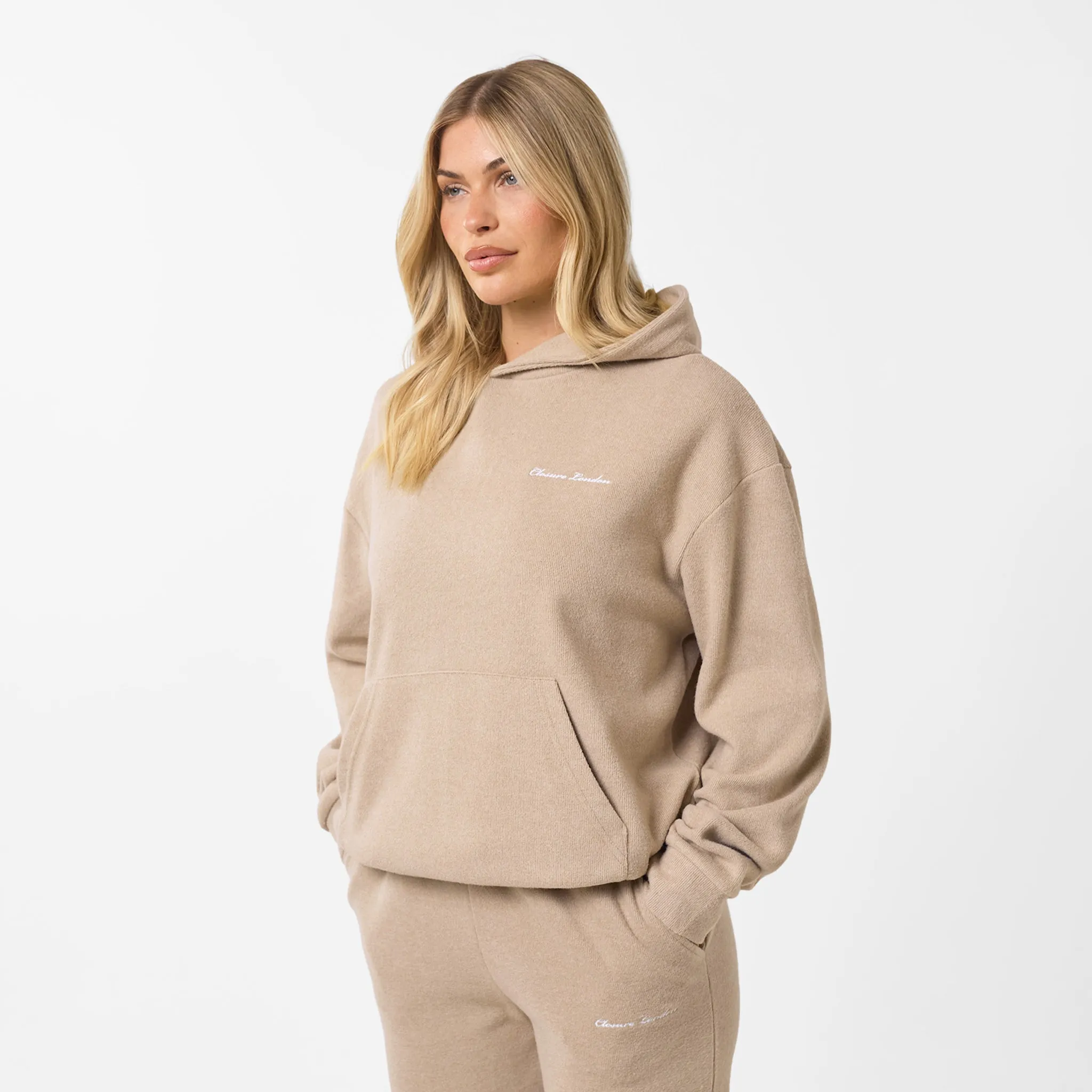 Soft Knit Tracksuit I Tan NoRubEdging