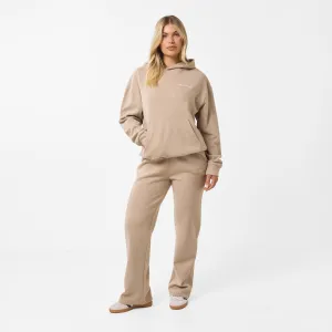 Soft Knit Tracksuit I Tan FrictionResistantFabric