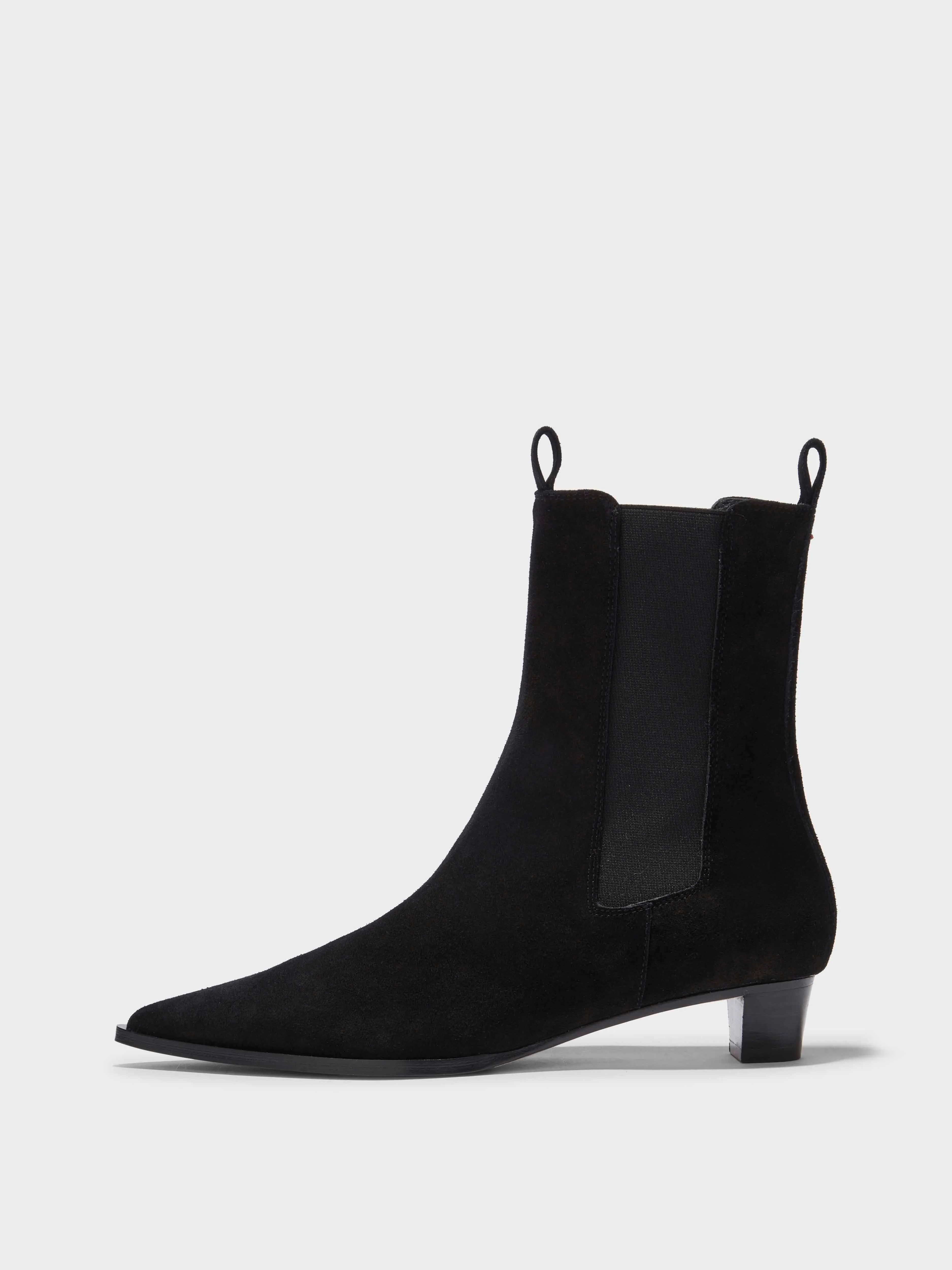 Kiki Suede Chelsea Boots Comfortable Tongue Premium Leather Upgrade