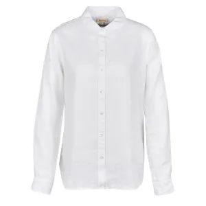Club Mode Stylish Look Barbour Womens Marine Relaxed Shirt White