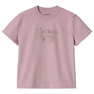 Carhartt WIP Womens S/S Sunflower T-Shirt Hortensia Gloss Glow