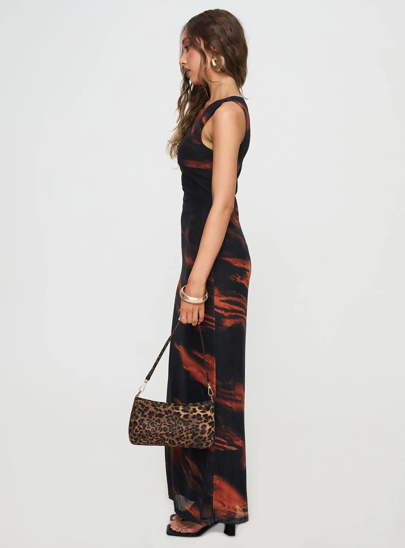 Dalena Maxi Dress Multi Light Layers
