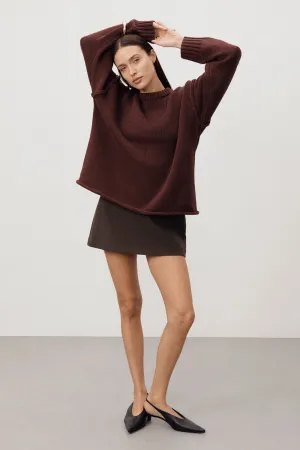 new semester SOHO BITTER CHOC SKORT