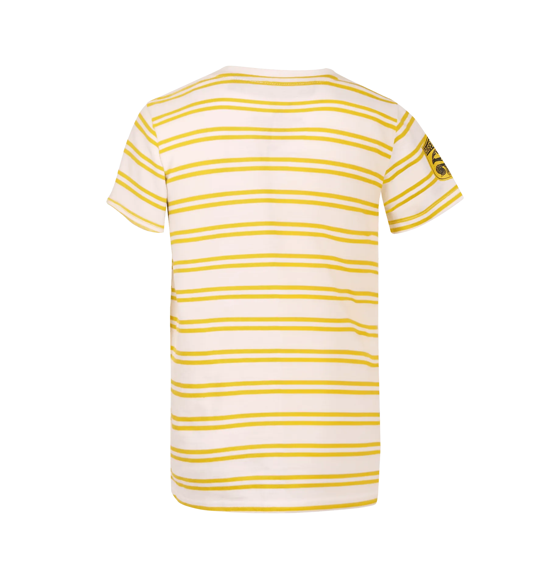 Layered Collar Structure Performance Fit Wear Kids Hufflepuff Striped T-Shirt