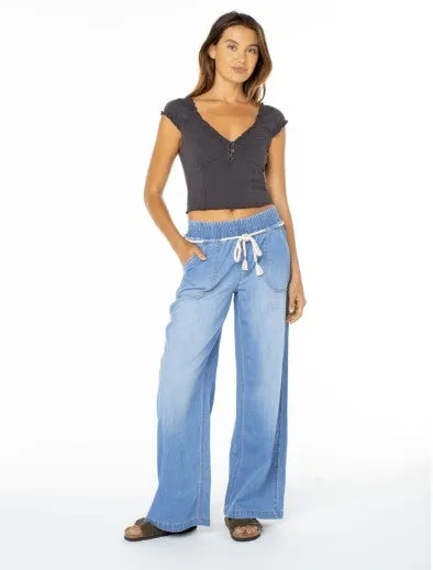 Modern Style Trend Streetwear Style Roxy Womens Shirt Moonglow