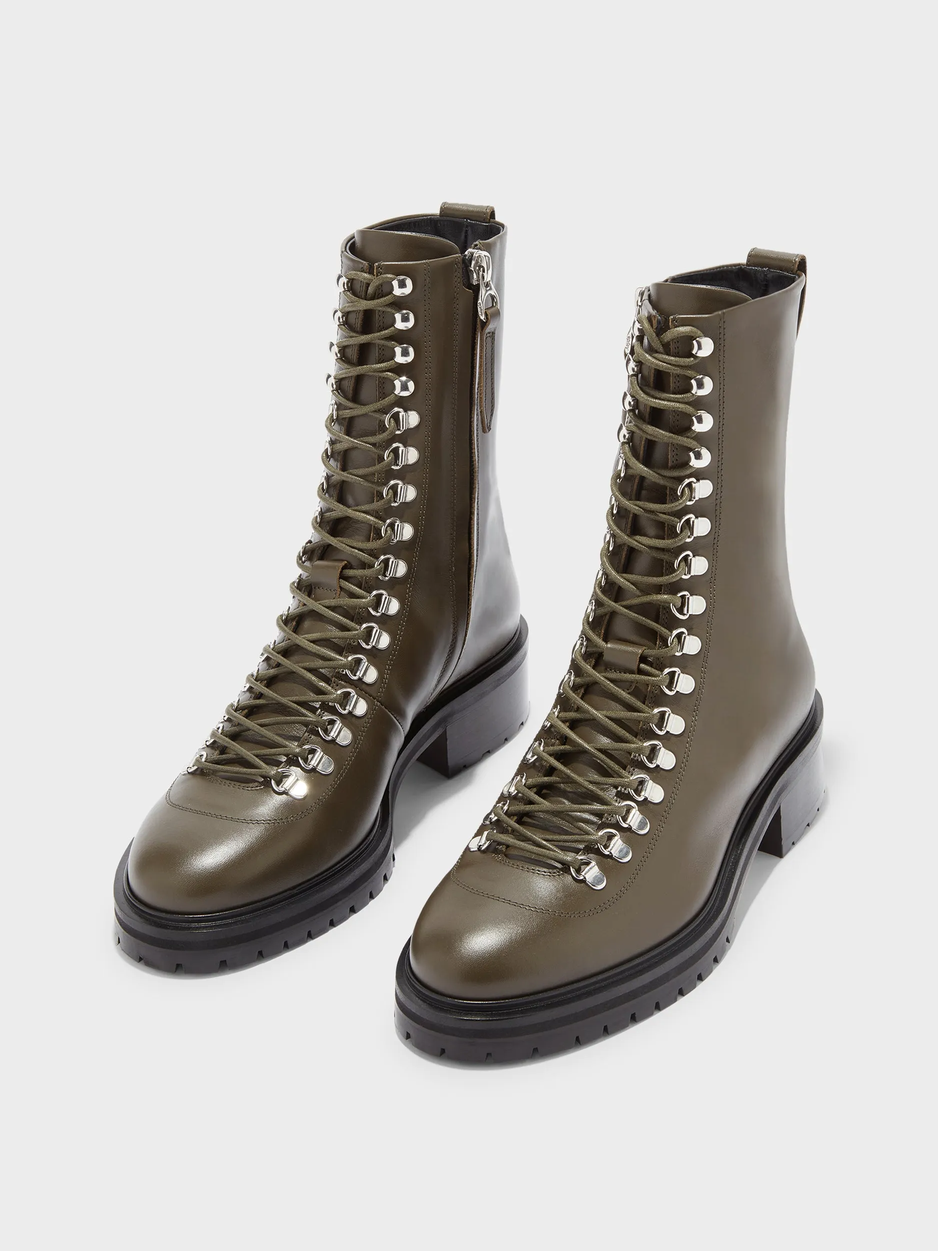 packable Flexible Shaft Aspen Lace-Up Ankle Boots