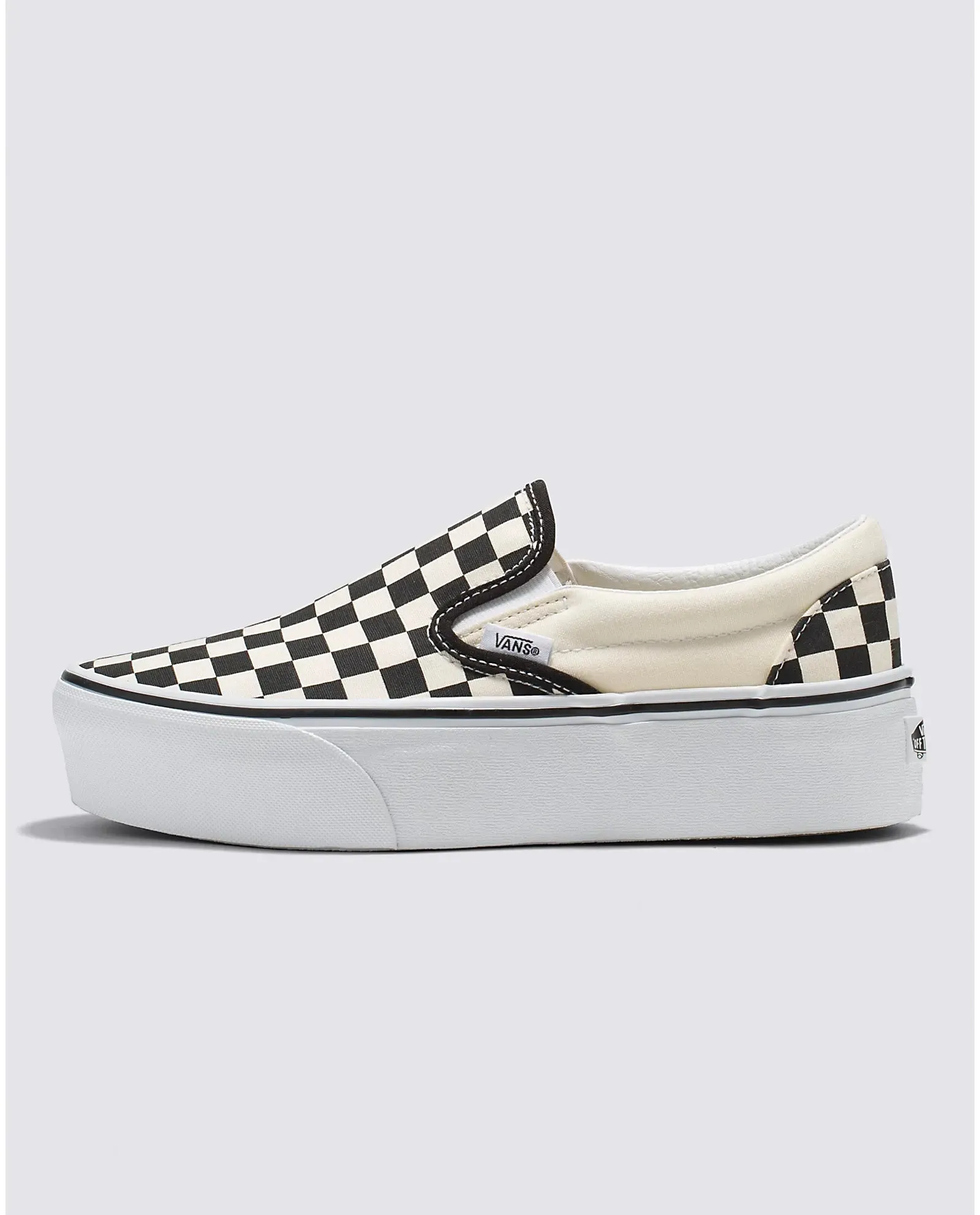 Vans Shoes Classic Slip-On Checkerboard Stackform Inner Support Pavement Ready
