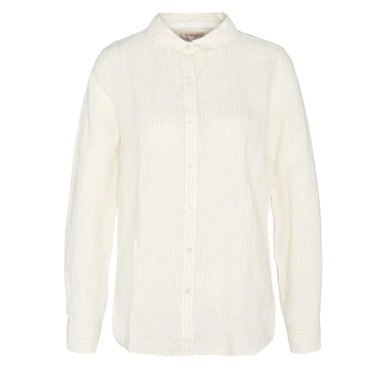 Barbour Womens Marine Relaxed Shirt Lemonade AntiStaticMaterial