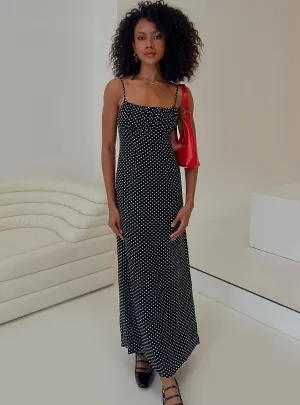 Effortless Piece Pansotti Maxi Dress Black