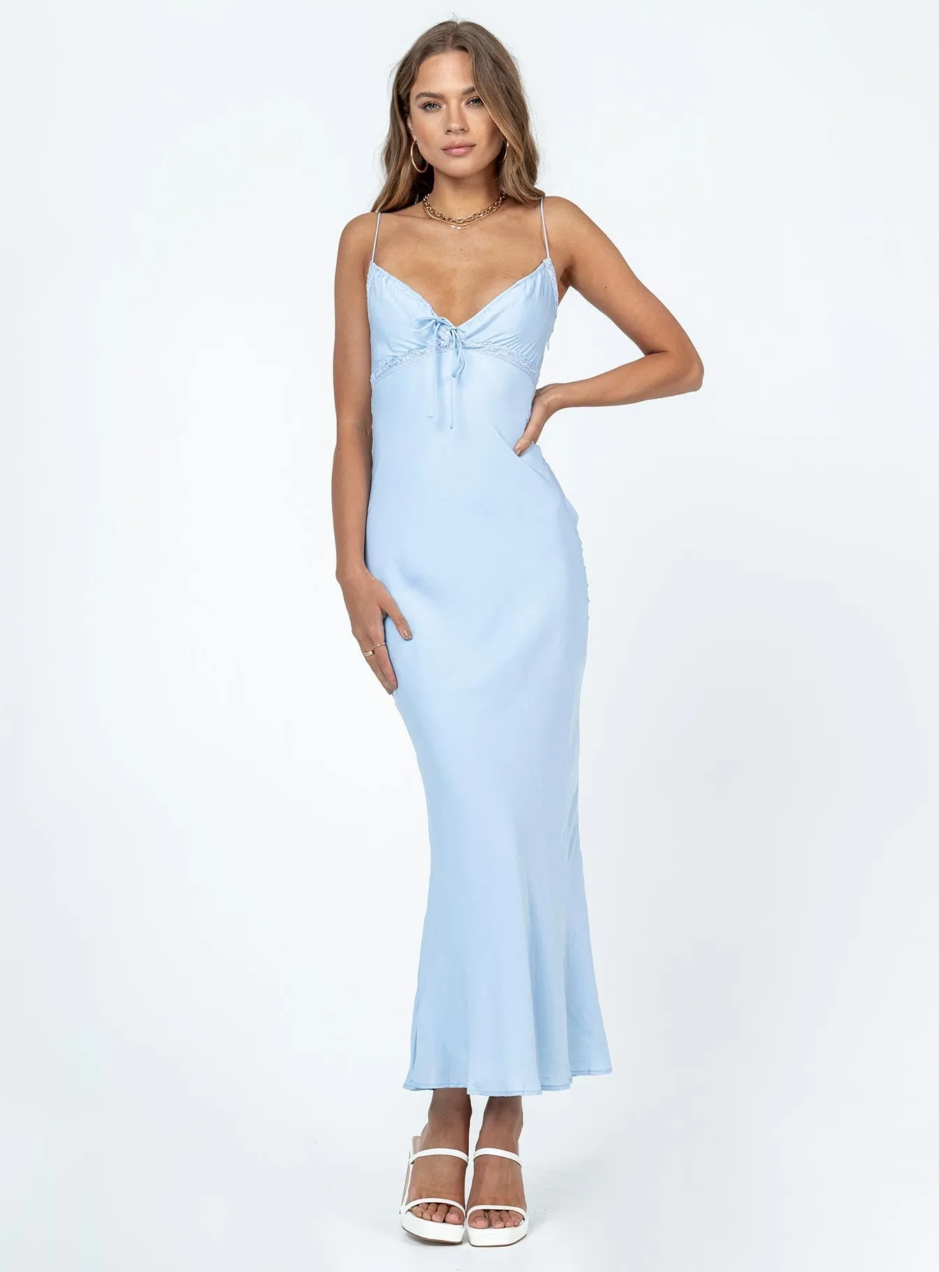 Daily Wear Street Ready Emily Maxi Dress Blue
