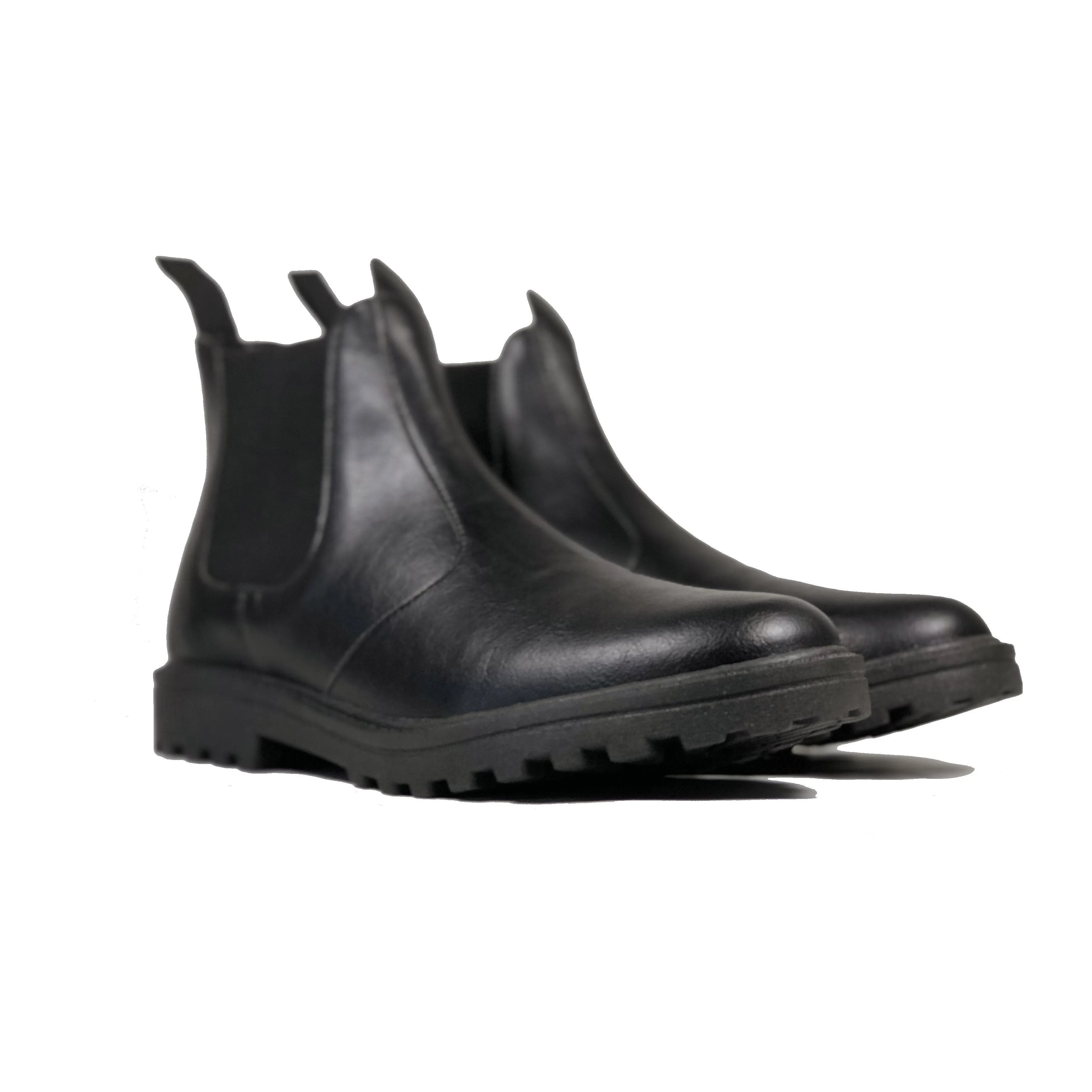 Chelsea boot - vegan school shoe by Vegan Style - black Stylish Look