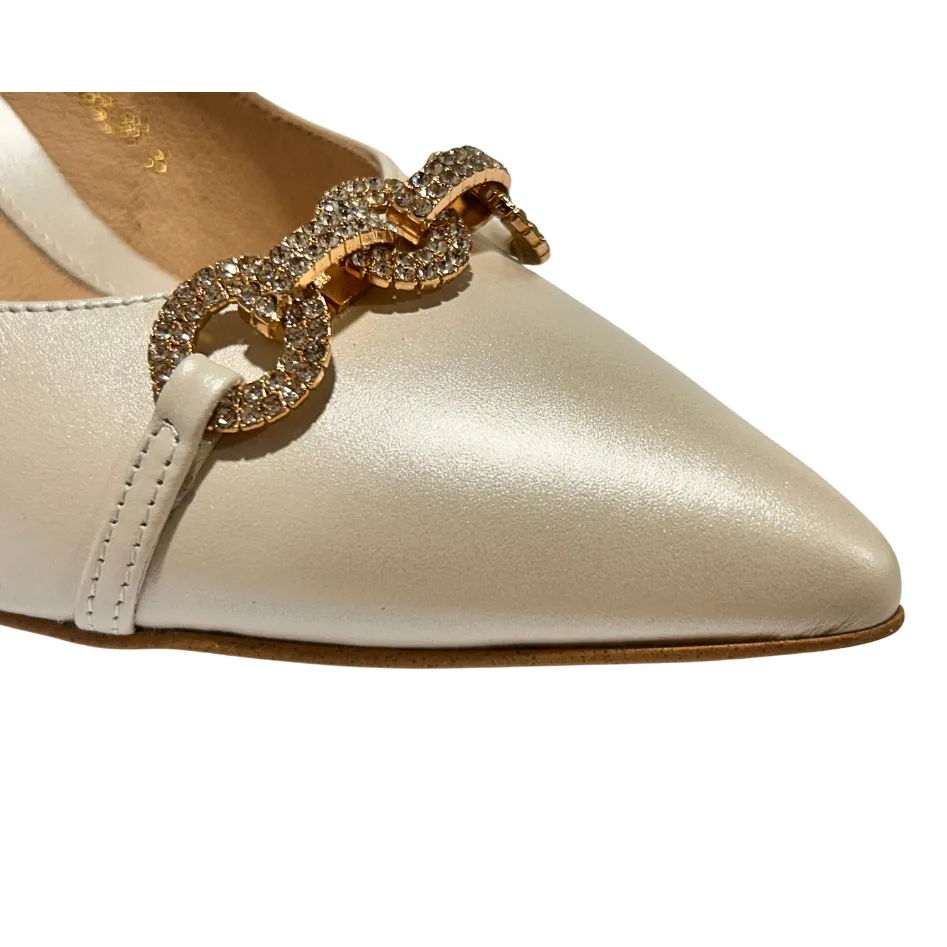 Men's footwear Emis Womens Shoe 8438 Ecru