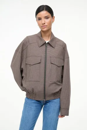 Seamless Welded Construction Seam Sealed EUGENE JACKET | HOUNDSTOOTH