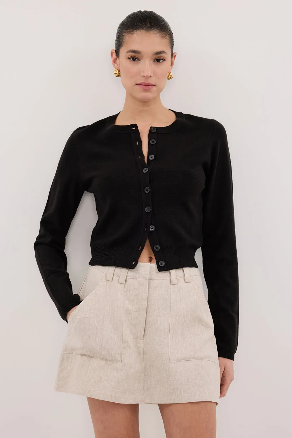 EVA NATURAL LINEN SKORT Light Fit Wear sustainable product