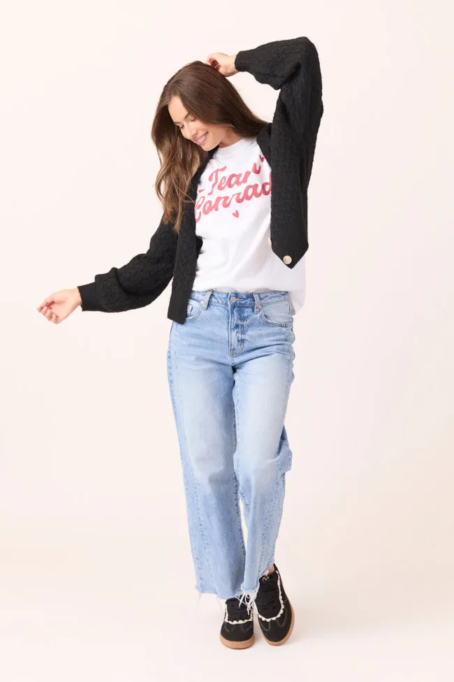 Team Conrad White Graphic Tee Sport Performance Fit