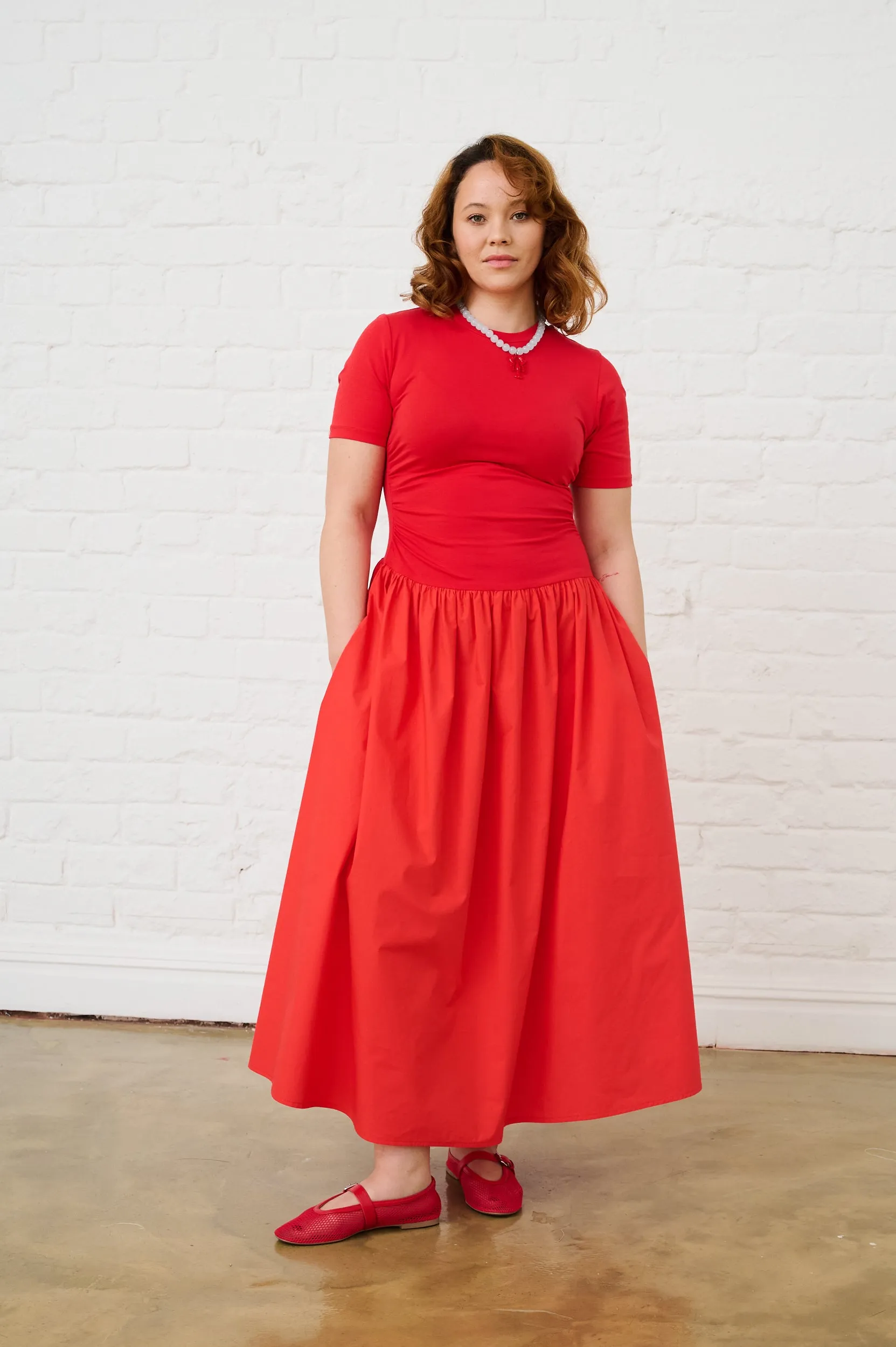 Art Soul The Everyday Combo Dress in Coral