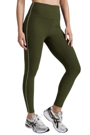 Functional Comfort Wear Power Mesh Spacedye Ready Midi Legging