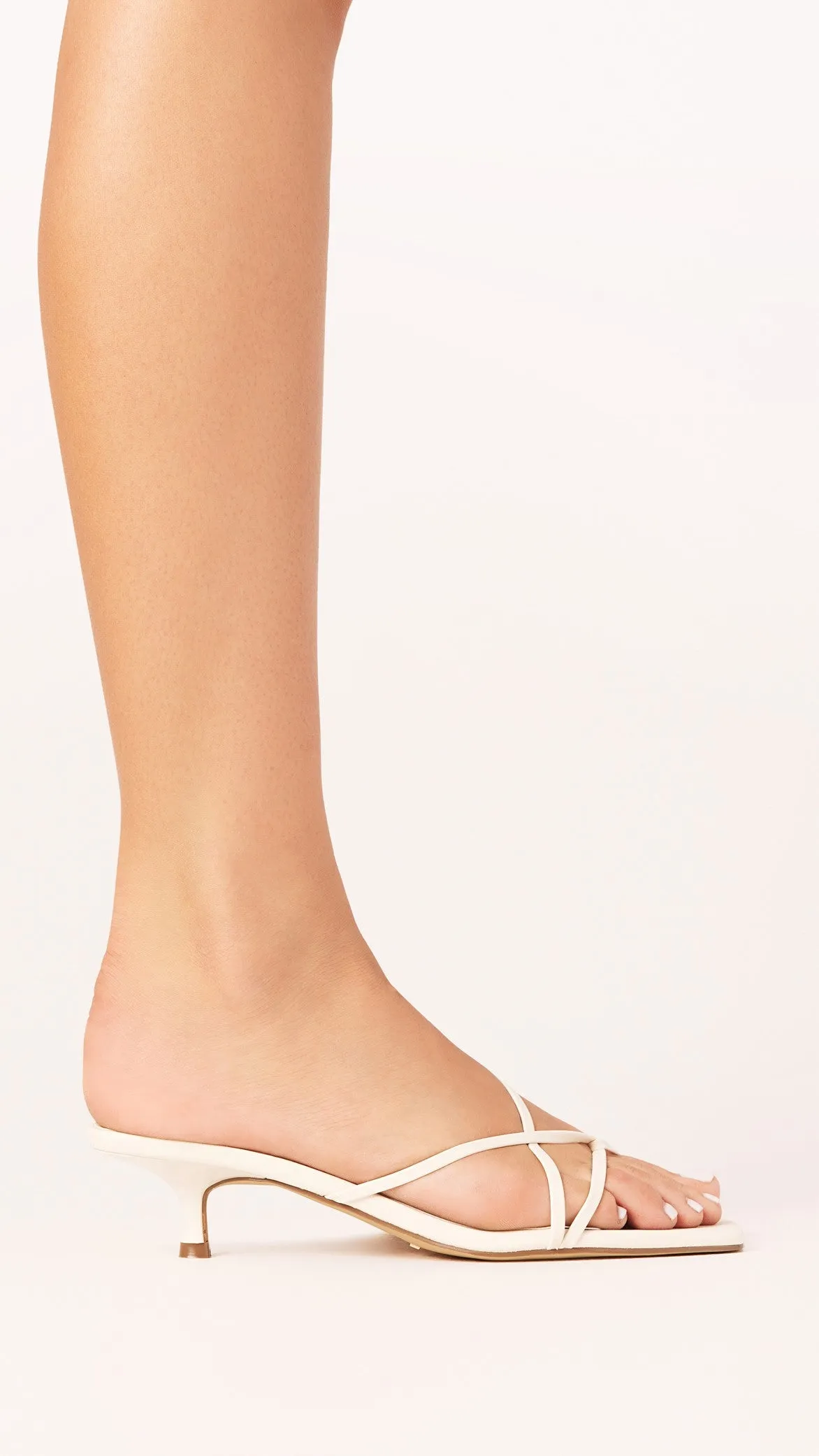 Heel Booties Kaila Heel - Bone