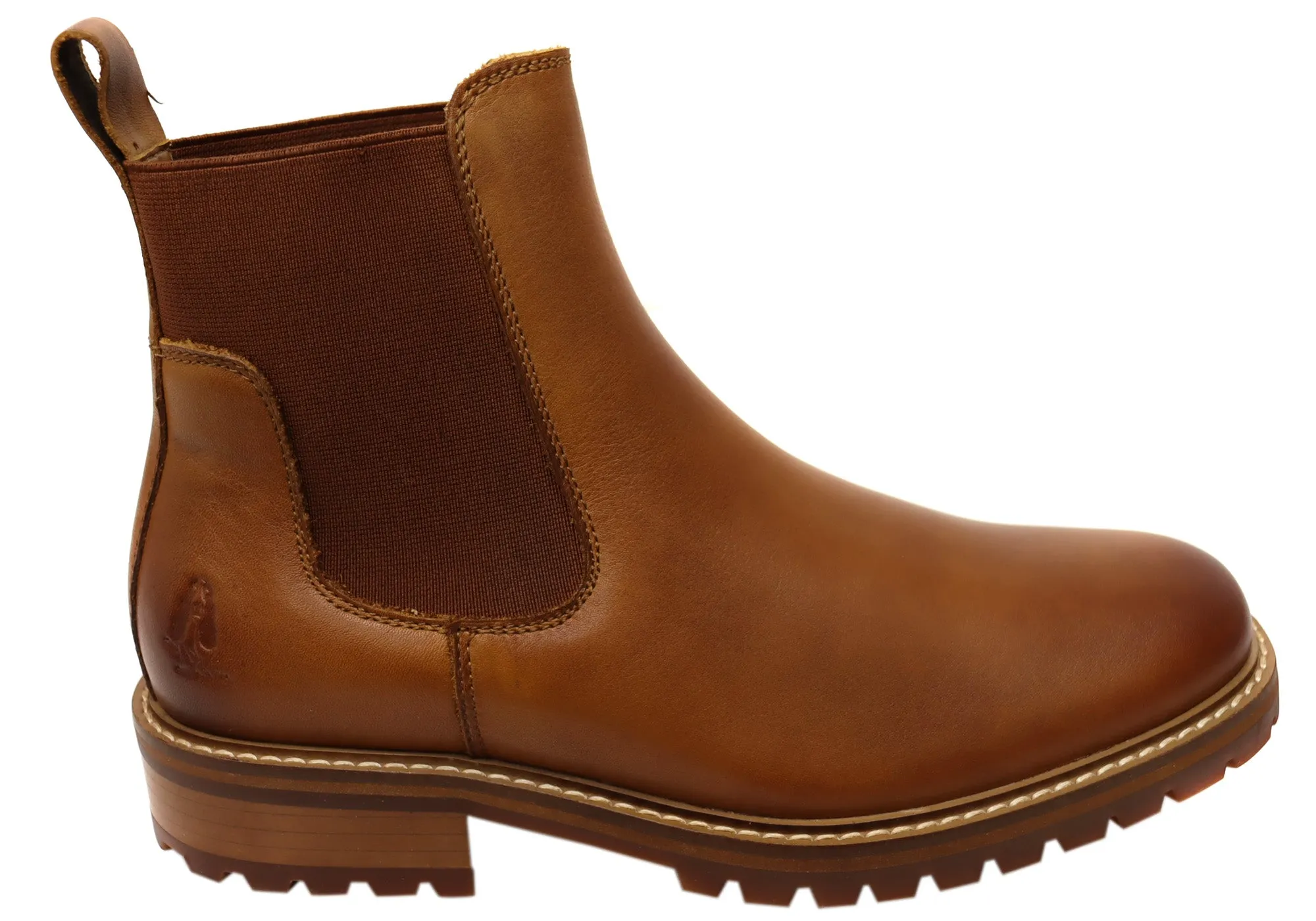 Premium Performance Hush Puppies Lavish Womens Leather Comfortable Ankle Boots