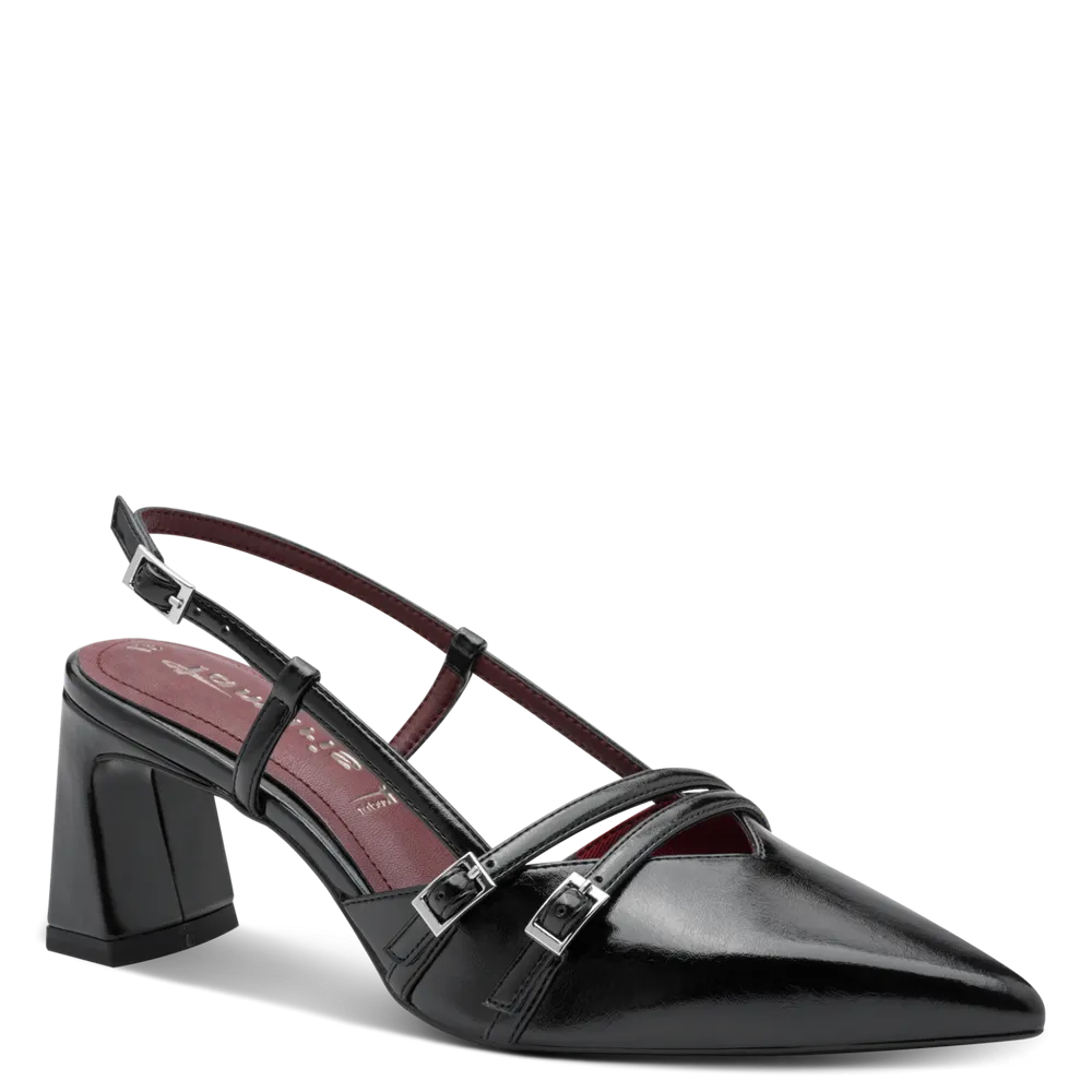 Tamaris Womens Shoe 1-29660-45 Black Holiday Party Footwear