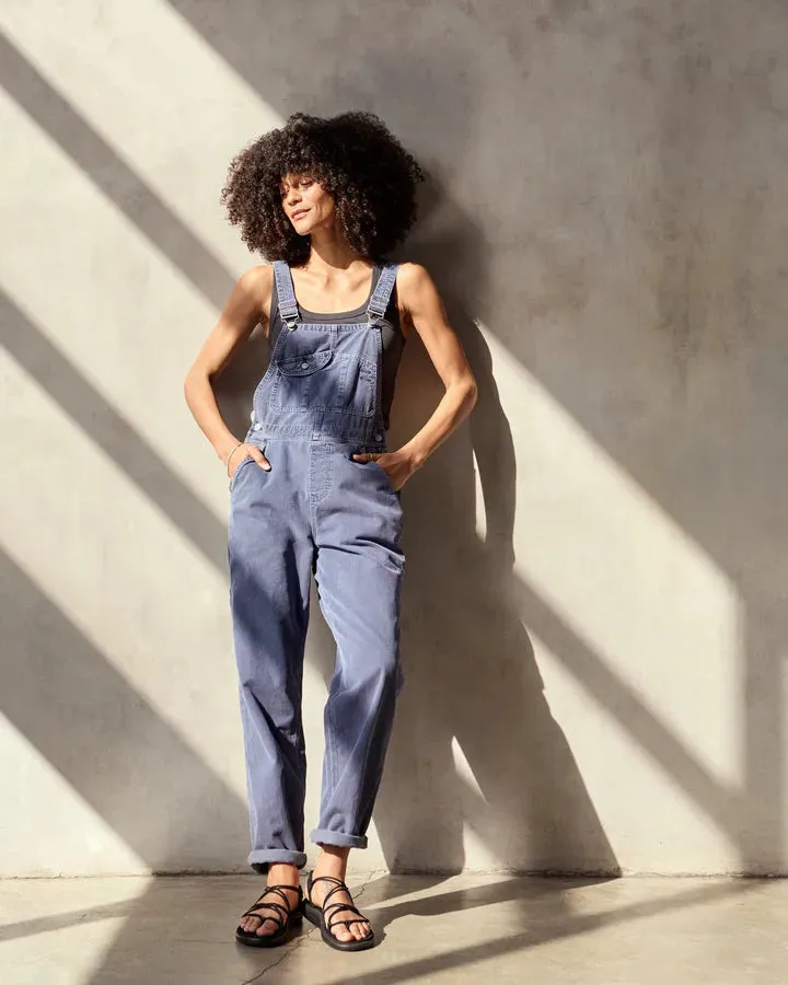 Full Motion TearResistantMaterial Outerknown Womens Pants Voyage Cord Overalls