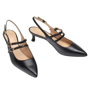 Wedge Heel Sleek Pumps Unisa Womens Shoe Inazar_nto Black