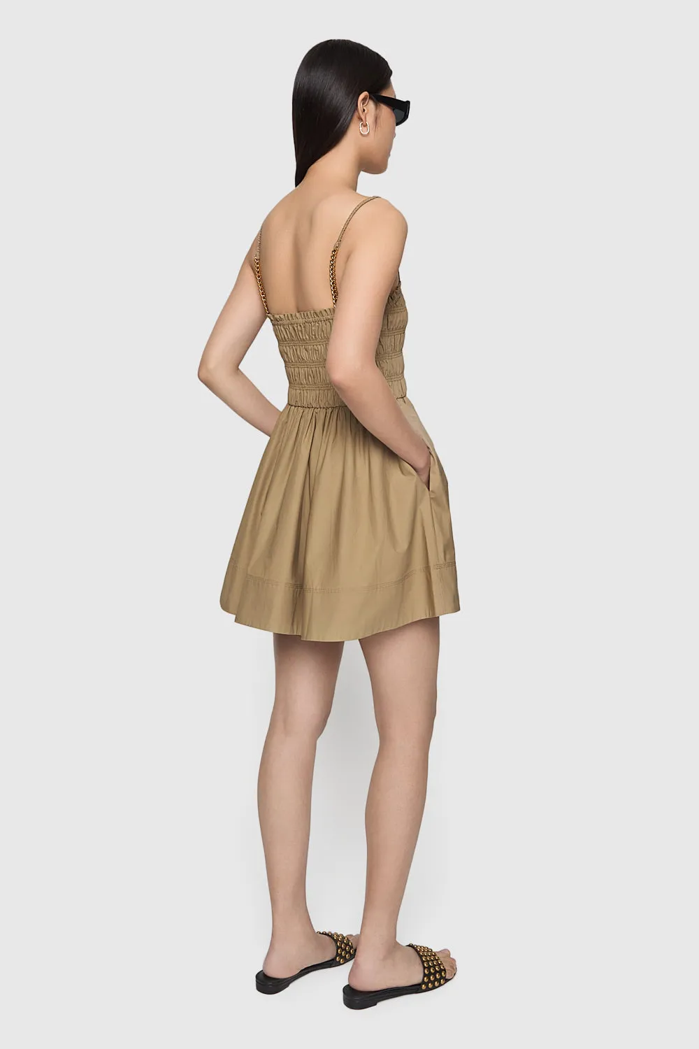 Coastal Soft Fay Smocked Dress