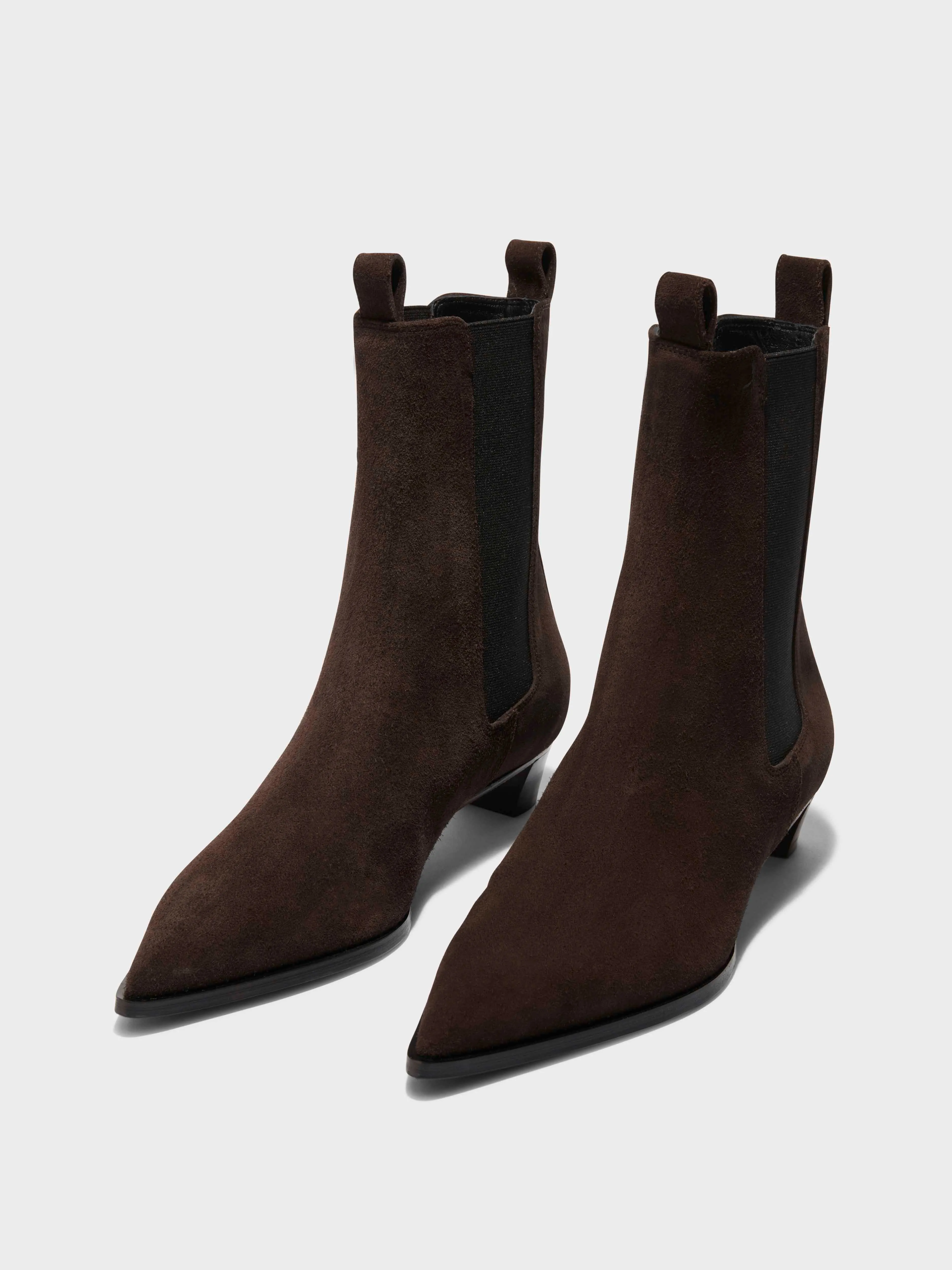 Kiki Suede Chelsea Boots Feather Light Nature Lover Toe Protection