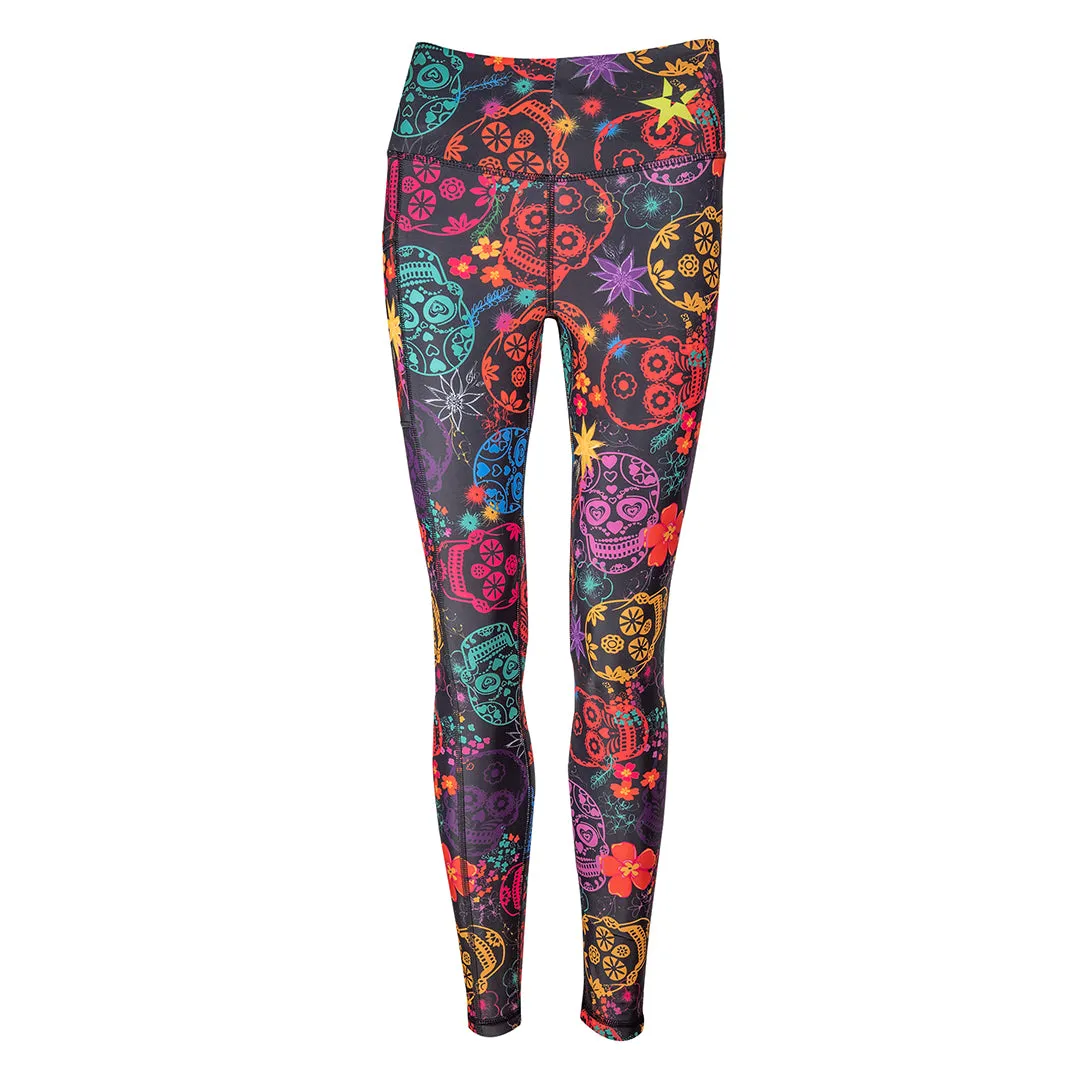 Office Fit Unisex Leggings | Day of the Dead