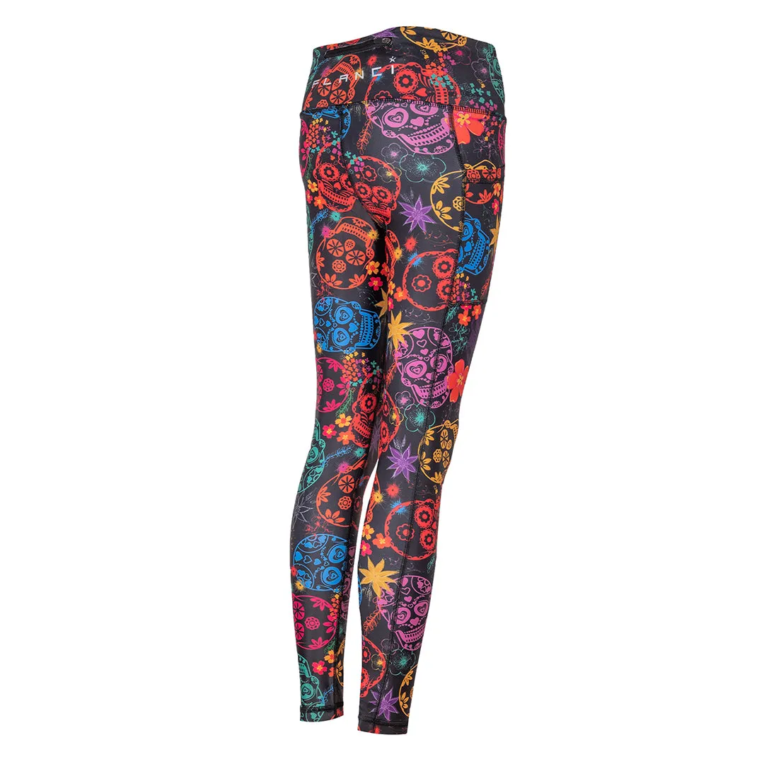 Unisex Leggings | Day of the Dead Fit Boost