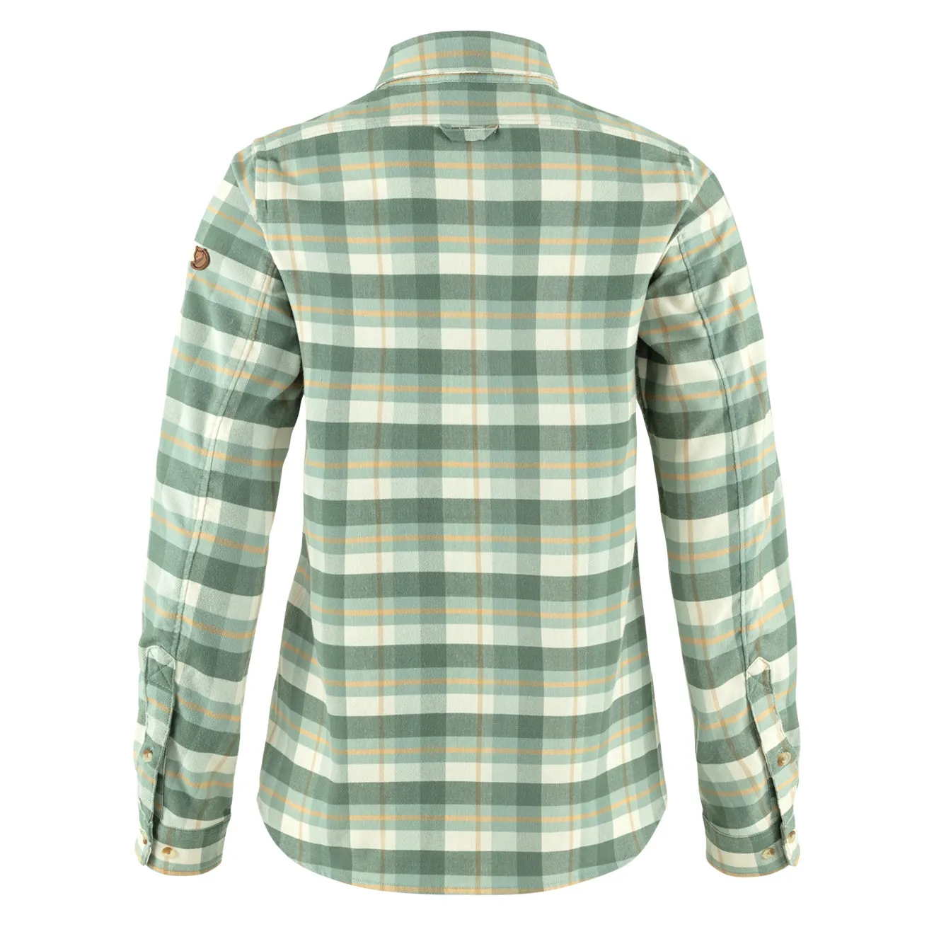 Fjallraven Womens Singi Fjall Shirt Patina Green / Chalk White VersatileStyle