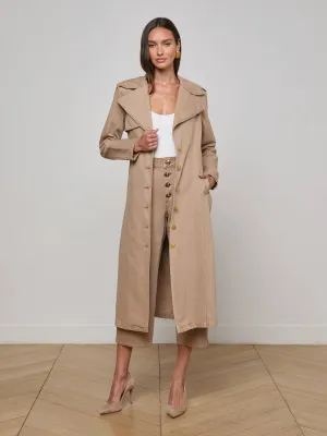 Wind Resistant Fabric Zavia Jean Trench Coat