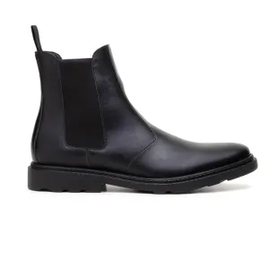 'Work Chelsea' Unisex Chelsea vegan boots by Ahimsa - black Comfortable Heel