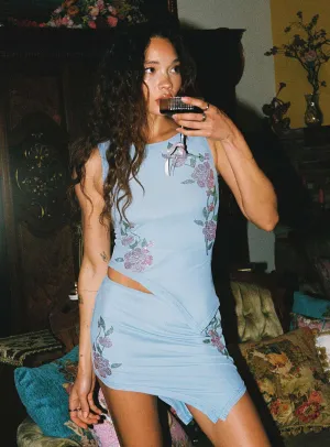 Florenza Set Blue Tear Resistant Material Handmade Quality