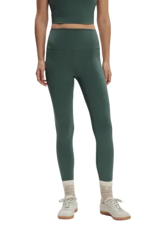 Freesoft High Rise Legging 25", Cilantro Budget Friendly Morning Stretch Camping Gear For Men