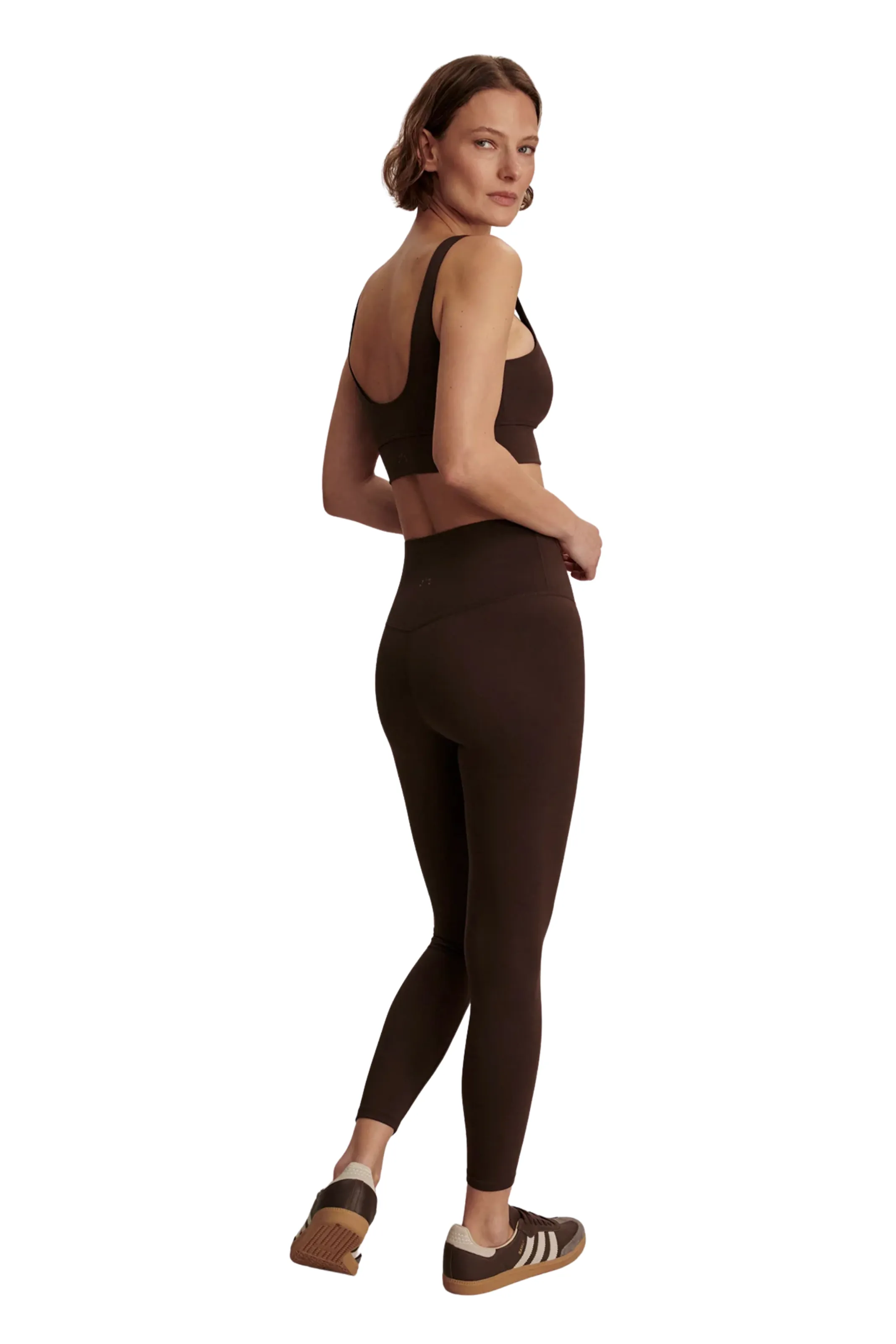 Chic and Soft Fit Freesoft High Rise Legging 25", Coffee Bean