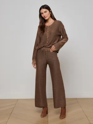 Freya Knit Pant Erasable Logo Patch