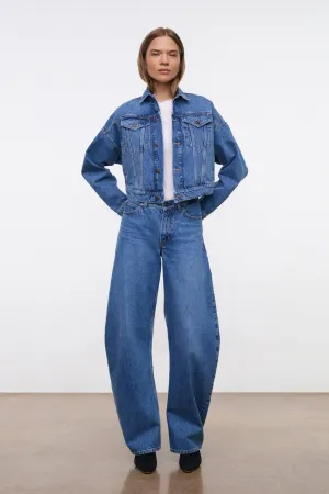 abrasion resistant coating EcoFriendly Water Repellency GLEN DENIM JACKET | VINTAGE WASH