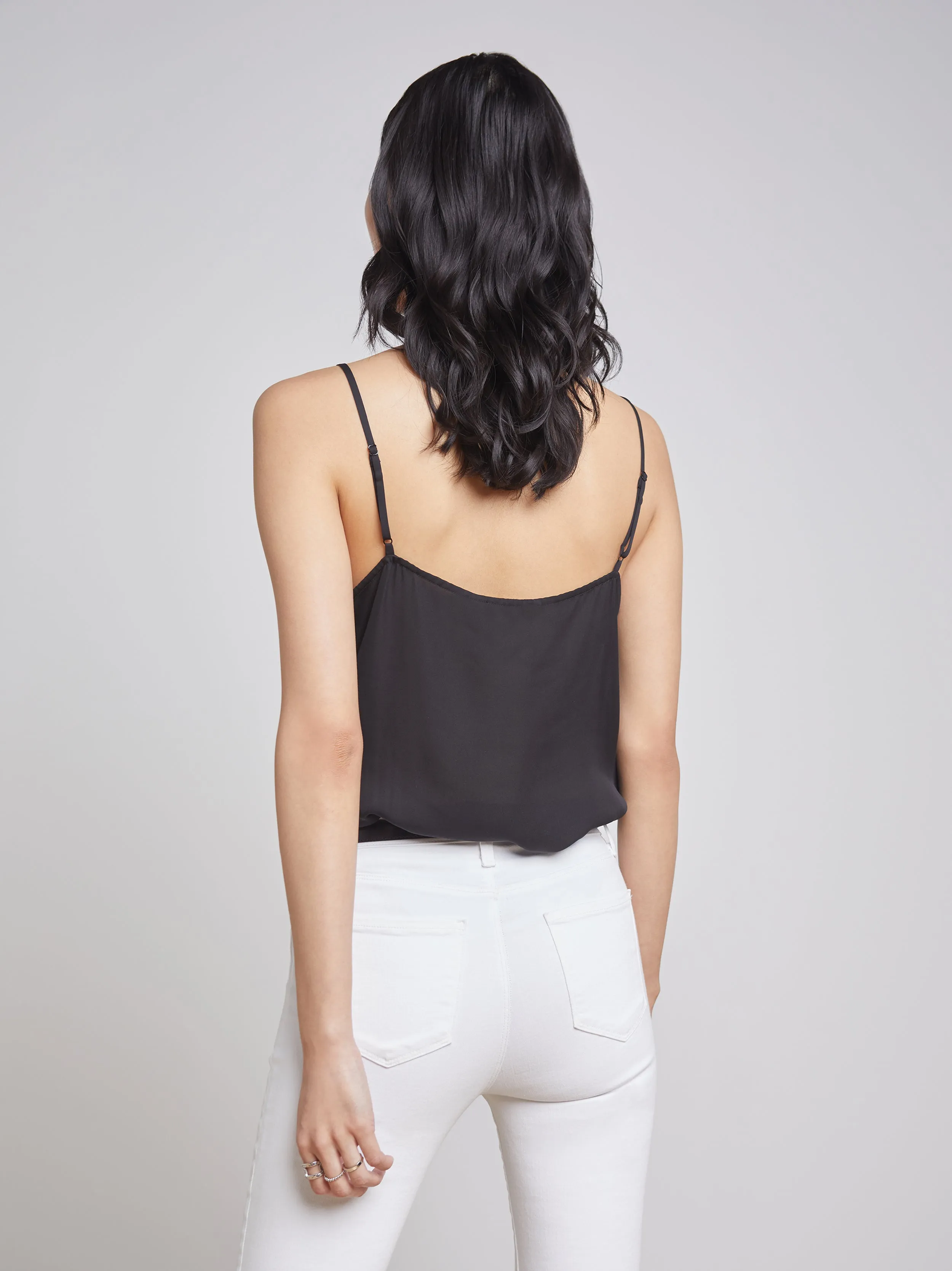 Relaxed Wear Denim style Gabriella Silk Camisole