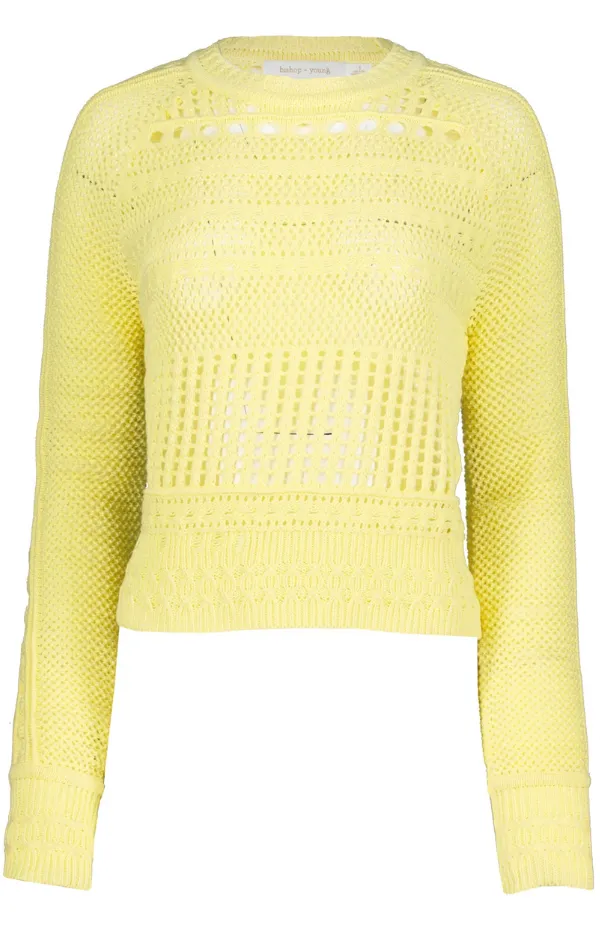 Good Sport Pointelle Sweater Cold Daywear Elegant Look