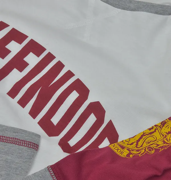 Beach Outfit Trendy Fabric Gryffindor Ladies Raglan Shirt